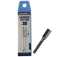 Grąžtas Stanley SPECIALIST+ kietmetalio freza ZYAS, 10x20x6 mm