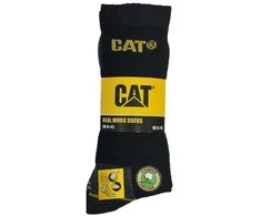 Vyr. kojinės CAT DYP393 juoda 41/45 3pr
