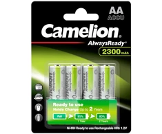 Įkraunami elementai, NH-AA2300ARBP4, CAMELION, 4 vnt.
