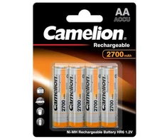 Įkraunami elementai, NH-AA2700BP4, CAMELION, 4 vnt.