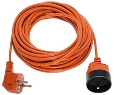 Ilgintuvas 30 m, 3 x 1 mm², 10 A, oranžinis, PVC, OMY, su įžeminimu, DREL