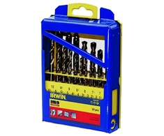 Irwin Grąžtų rinkinys HSS Cobalt 1-10 mm 19 vnt