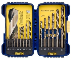 Irwin Grąžtų rinkinys HSS Cobalt 1.5-10 mm 19 vnt.
