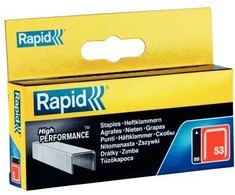 Kabės „Rapid" 53/12 2500 vnt.