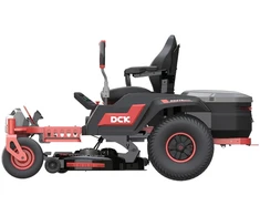 Limited Rinkinys Akumuliatorinis nulinio apsisukimo vejos traktorius 58V, 106 cm, DCK (1 x 40Ah + 2 x 7,5Ah akumuliatoriai ir įkroviklis 1800W) ir universali krovimo stotelė 110-240V, 3600W, DCK