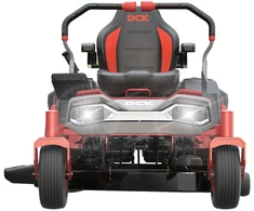 Limited Rinkinys Akumuliatorinis nulinio apsisukimo vejos traktorius 58V, 106 cm, DCK (1 x 40Ah + 2 x 7,5Ah akumuliatoriai ir įkroviklis 1800W) ir universali krovimo stotelė 110-240V, 3600W, DCK