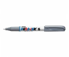 Markal Markeris DURA-INK15 FINE, sidabras, 1 mm