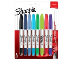 Markerių rink. „Sharpie" 8 vnt. TWIN TIP