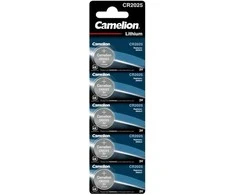 Mikro ličio elementas CR2025, 3V, CAMELION, 5 vnt.