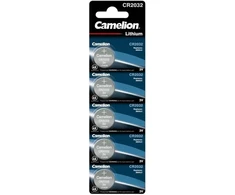 Mikro ličio elementas CR2032, 3V, CAMELION, 5 vnt.