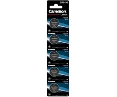 Mikro ličio elementas CR2430, 3V, CAMELION, 5 vnt.