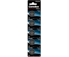 Mikro ličio elementas CR2450, 3V, CAMELION, 5 vnt.
