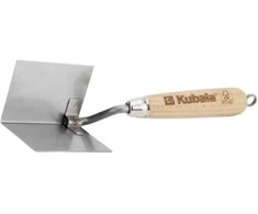 Nerūdijančio plieno glaistyklė vidiniams kampams 97x120 mm. KUBALA