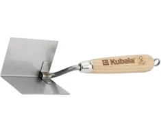Nerūdijančio plieno glaistyklė vidiniams kampams, 75x110 mm. KUBALA