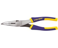 Pailgintos lenktos replės „IRWIN" 200 mm
