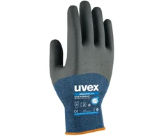 Pirštinės Uvex Phynomic Pro, mėlynos, drėgnai, tepaluotai aplinkai 8 dydis