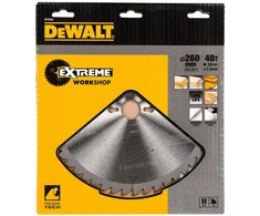 Pjov. diskas medienai DeWalt 260mmx30mm 48T