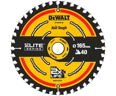 Pjov. diskas medienai DeWalt ELITE CSB 165x20mm 40T
