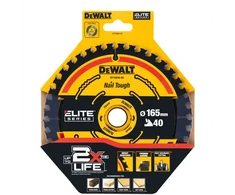 Pjov. diskas medienai DeWalt ELITE CSB 165x20mm 40T