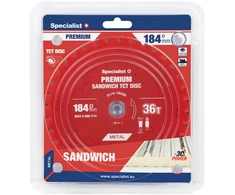 Pjovimo diskas Specialist+ LTS1843620/16-T; 184x20x1,4 mm; Z36; 0°