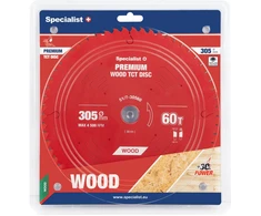SPECIALIST+ pjovimo diskas Wood 305x60Tx30mm