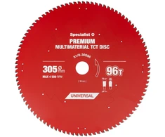 SPECIALIST+ pjovimo diskas Multimaterial 305x96Tx30mm