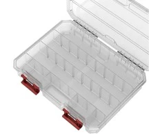 Q-Brick Didelio dydžio smulkmenų dėtuvė, skaidri, QBRICK
