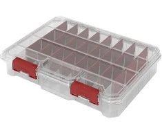 Q-Brick Didelio dydžio smulkmenų dėtuvė, skaidri, QBRICK