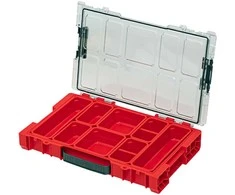 Q-Brick QBRICK PRO smulkmenų dėtuvė 100 Raudonas