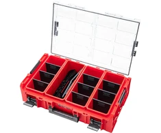 QBRICK ONE smulkmenų dėtuvė 2XL 2.0 Raudonas + adapteris (2 vnt.)