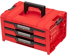 Q-Brick Įrankių dėžė Qbrick SKRQPROD3E2CCZEPG011 su 3 stalčiais