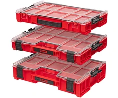QBRICK PRO smulkmenų dėtuvė 100 Raudonas