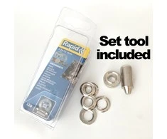 Žiedai 12X23mm Blist. 25 PCS + 2 Metal Tools, Rapid