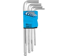 RICHMANN Colinių L formos raktų komplektas 1/16 "- 3/8", 9 VNT