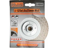 Richmann deim. pj. ir šlifavimo diskas M14 125x1,6 MM