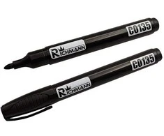 Richmann Juodas markeris 2 mm