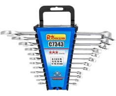 Richmann Kombinuotų raktų kompl. 6-22 mm, 12 vnt.
