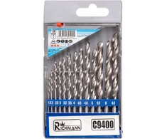 RICHMANN Metalo grąžtų rinkinys 1,5-6,5 mm 12 vnt