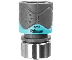 Richmann Žarnos jungtis ABS/ALU 1/2" Stop-system