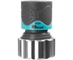 Richmann Žarnos jungtis ABS/ALU 3/4" Stop-system