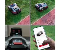 Robotas - žoliapjovė S2000, 2000 m² 4G be laido KDRM220-4G, DCK