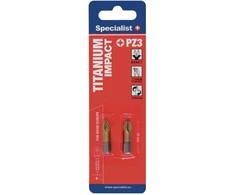 SPECIALIST+ antgalis TITANIUM PZ3, 25 mm, 2 vnt.