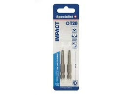 SPECIALIST+ antgalis TORX GRIP T20, 50mm, 2 vnt.