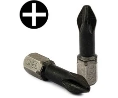 SPECIALIST+ atsuktuvo antgalis TITAN CARBON PH2 TORSION, 25 mm