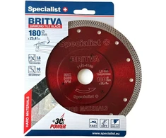 SPECIALIST+ deim. diskas BRITVA, 180x1,8x25,4 mm