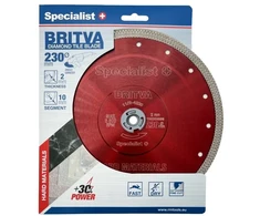 SPECIALIST+ deim. diskas BRITVA, 230x2x22 mm