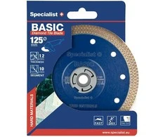 SPECIALIST+ deim. diskas BRITVA, Basic 125x1,2x22 mm