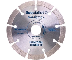 SPECIALIST+ deim. diskas GALACTICA, 125x10x22.2 mm