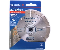 SPECIALIST+ deim. diskas GALACTICA, 125x10x22.2 mm