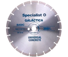 SPECIALIST+ deim. diskas GALACTICA, 300x10x25,4 mm